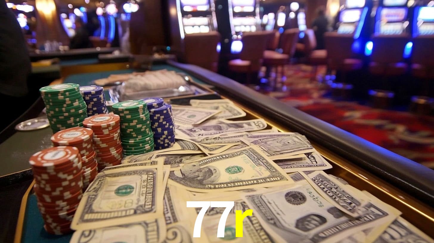 Slots com jackpots e giros grátis na 77r
